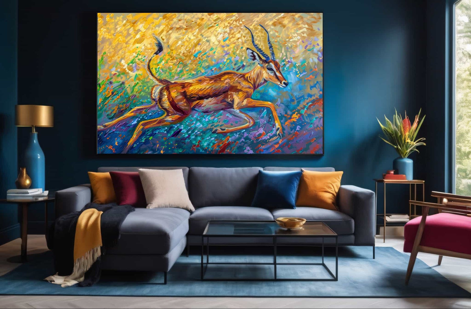 Antelope Canvas Art