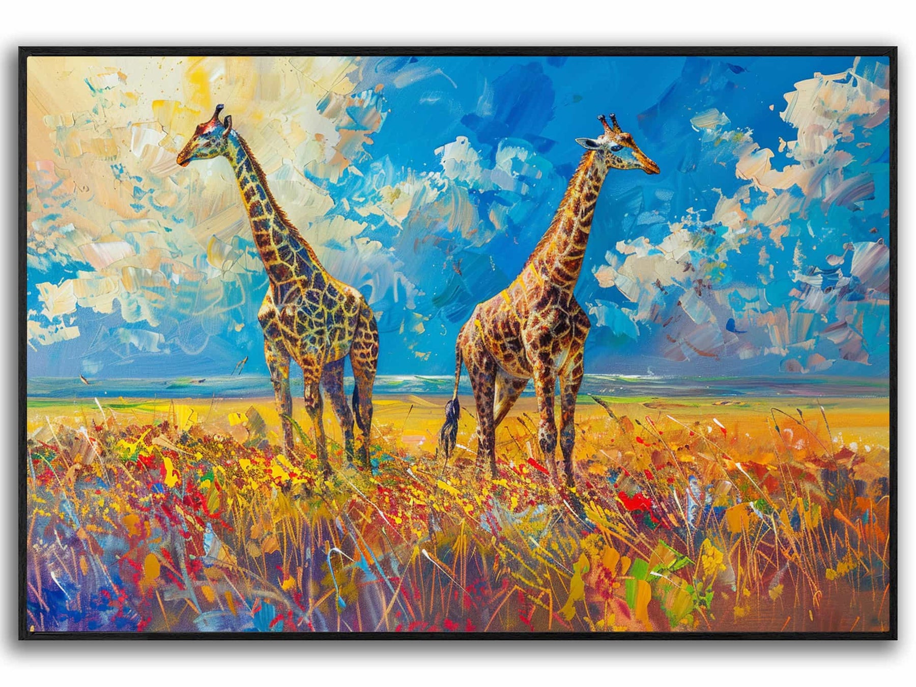Giraffe Canvas Art