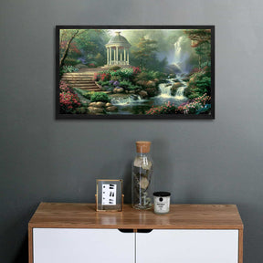 The Garden Of Prayer Canvas Art