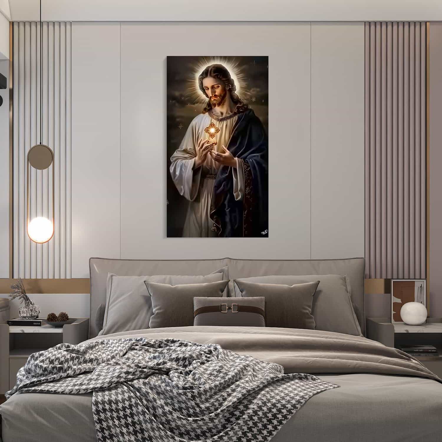 Scared Heart Of Jesus Canvas Art