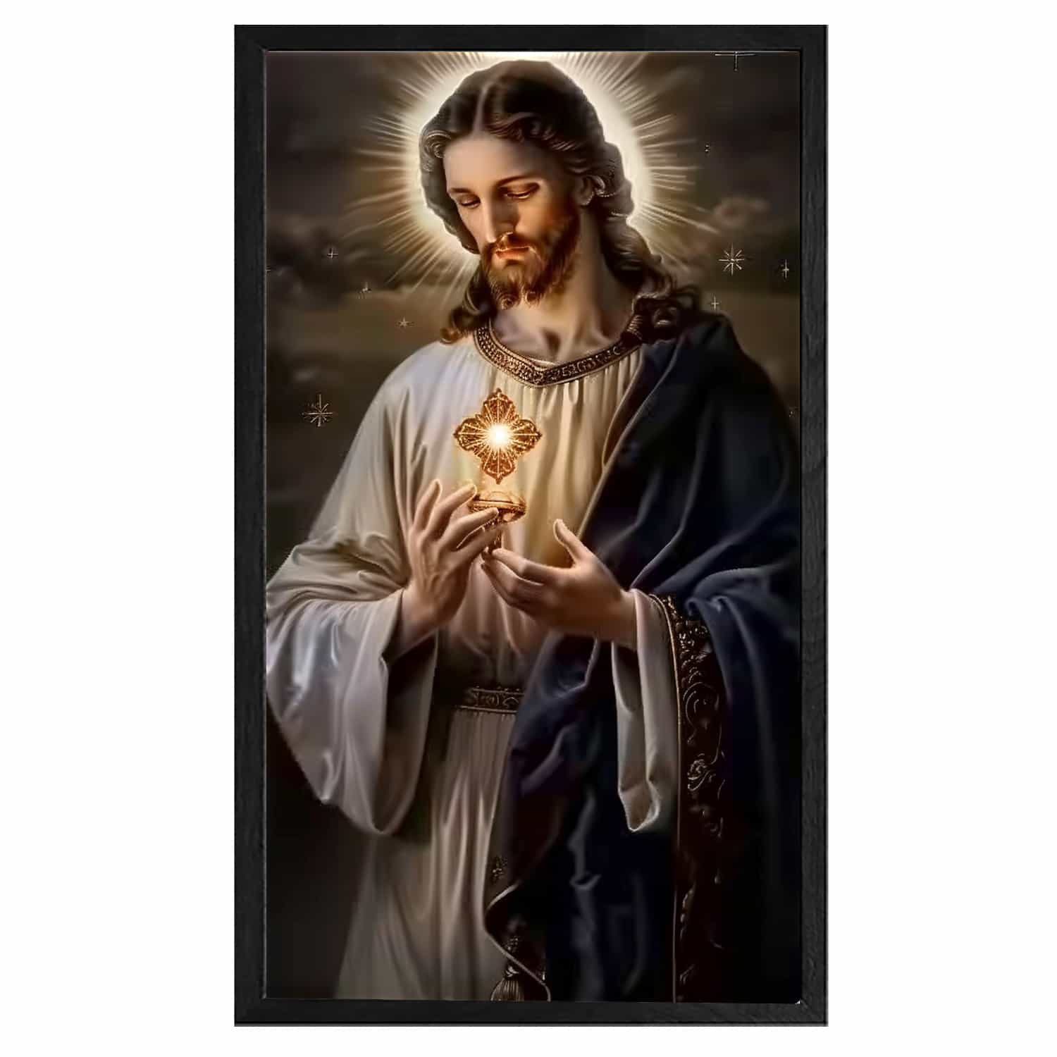 Scared Heart Of Jesus Canvas Art