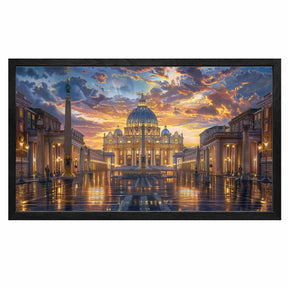 Temple Of God Canvas Art