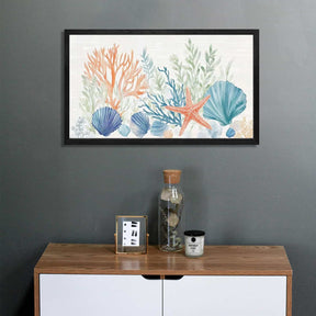 Coral Canvas Art