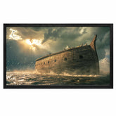 Noah Ark At Sea Canvas Art