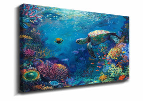 Sea Turtle Canvas Art