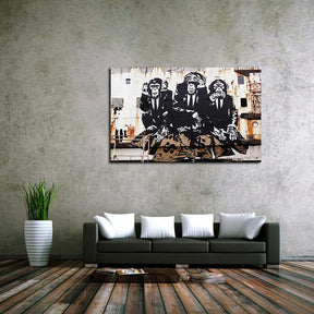 Wise Monkey Canvas Art