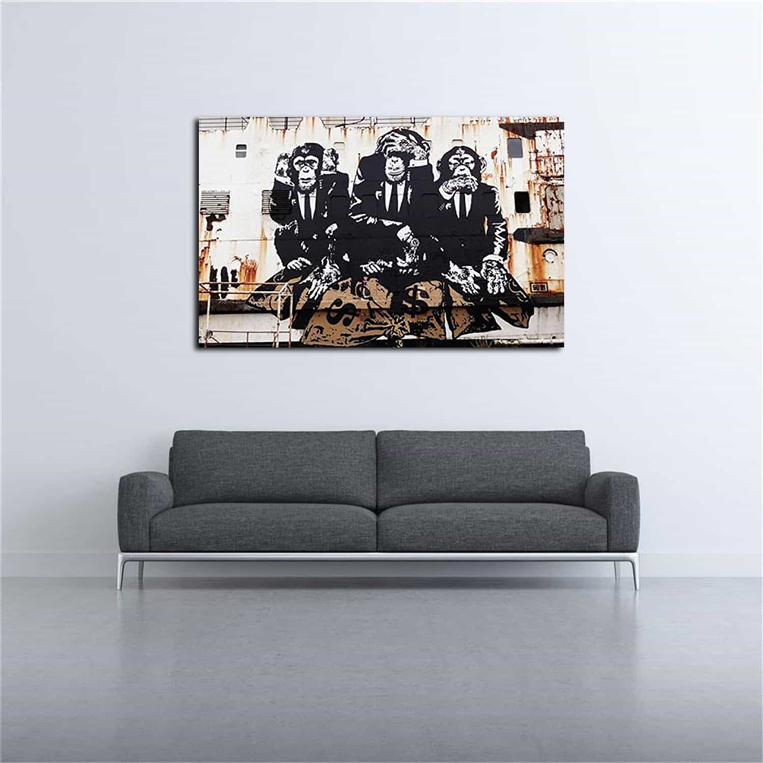 Wise Monkey Canvas Art