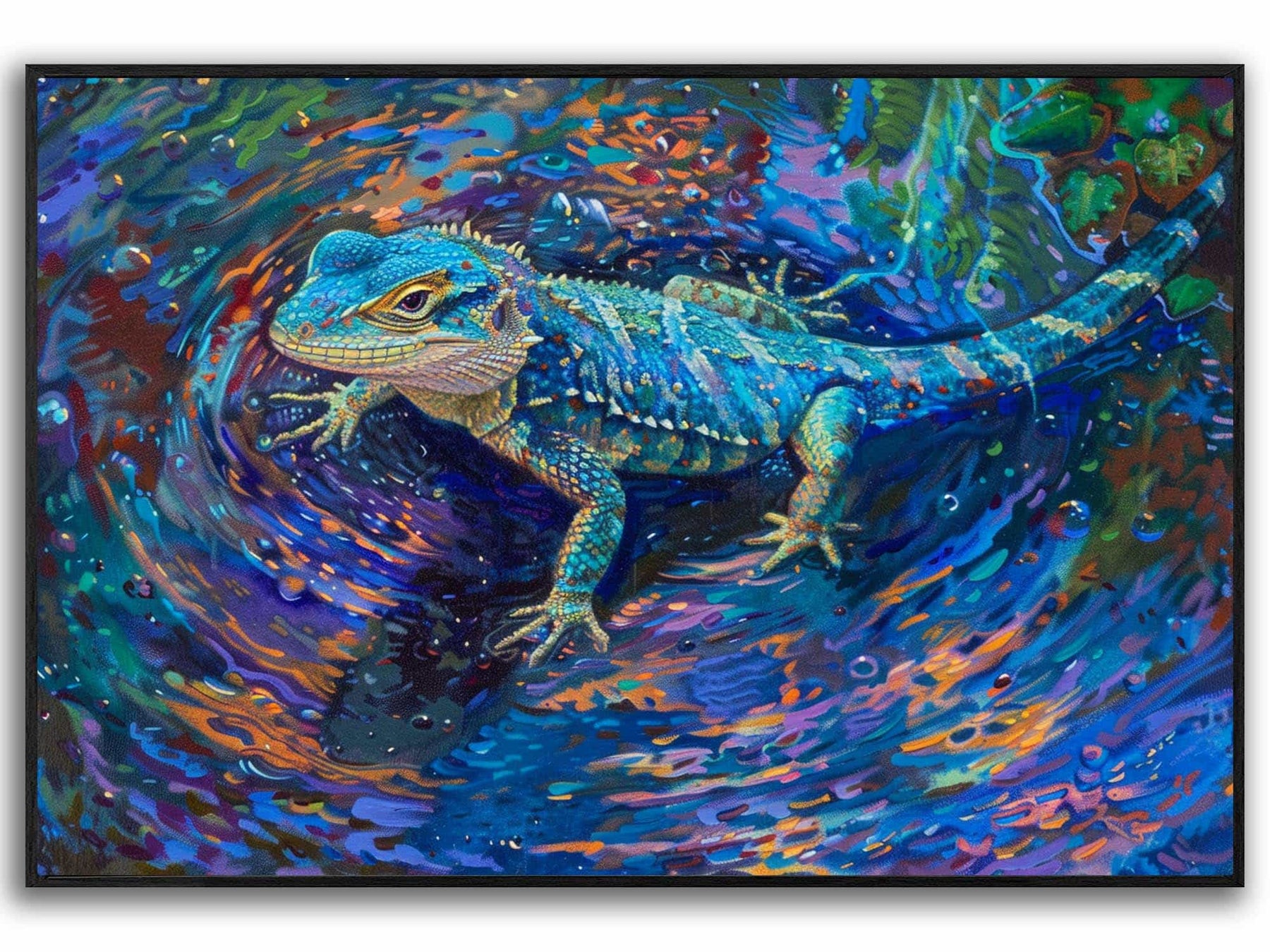 Lizard Canvas Art