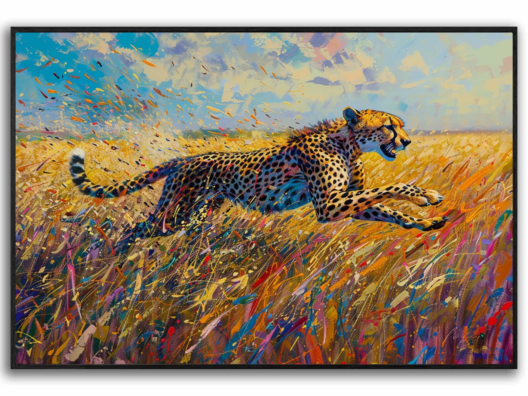 Leopard Canvas Art