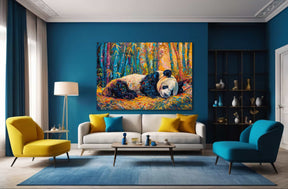 Panda Canvas Art