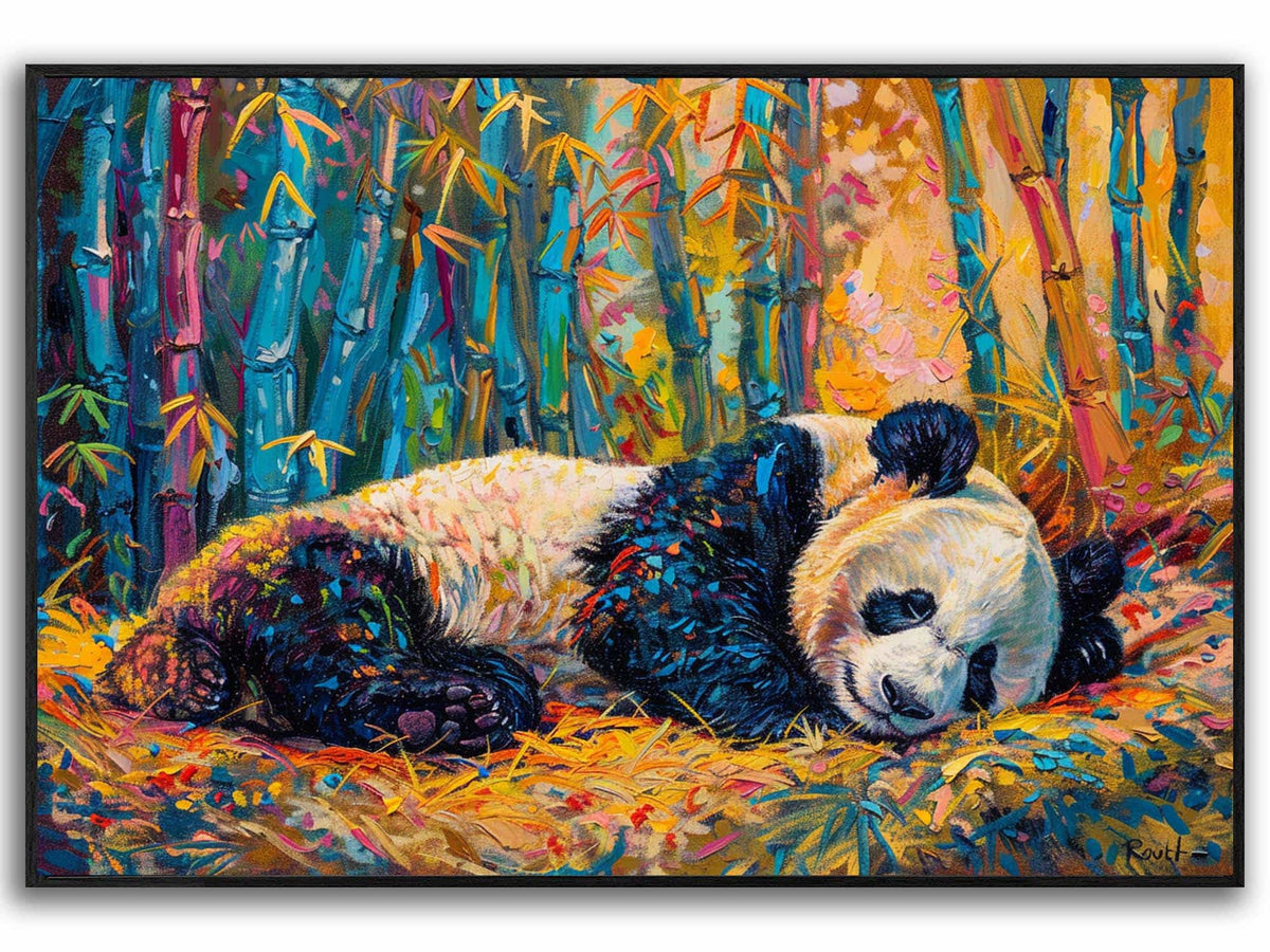 Panda Canvas Art