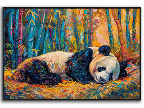 Panda Canvas Art