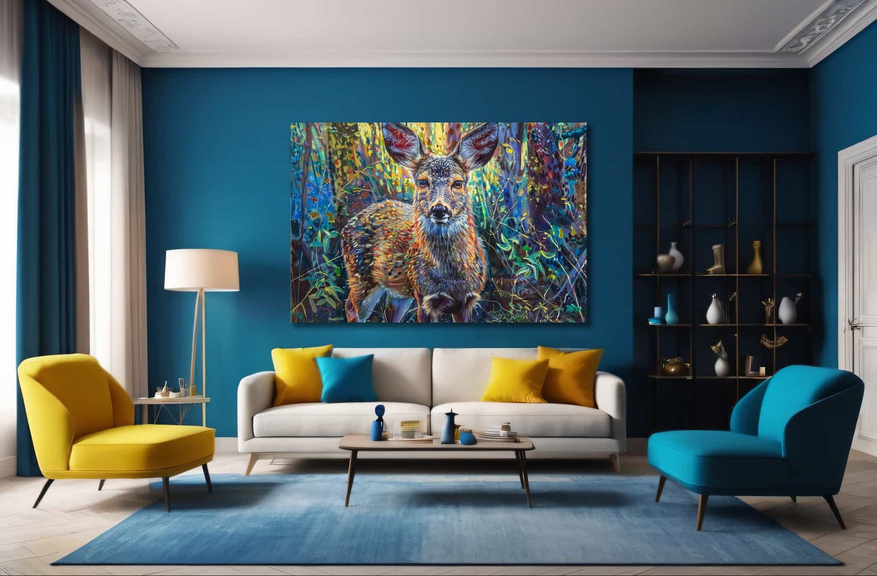 Deer Canvas Art