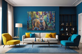 Deer Canvas Art