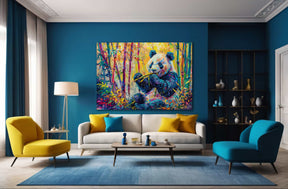 Panda Canvas Art