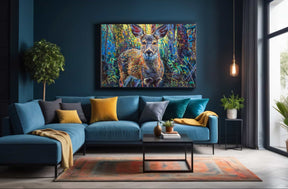 Deer Canvas Art