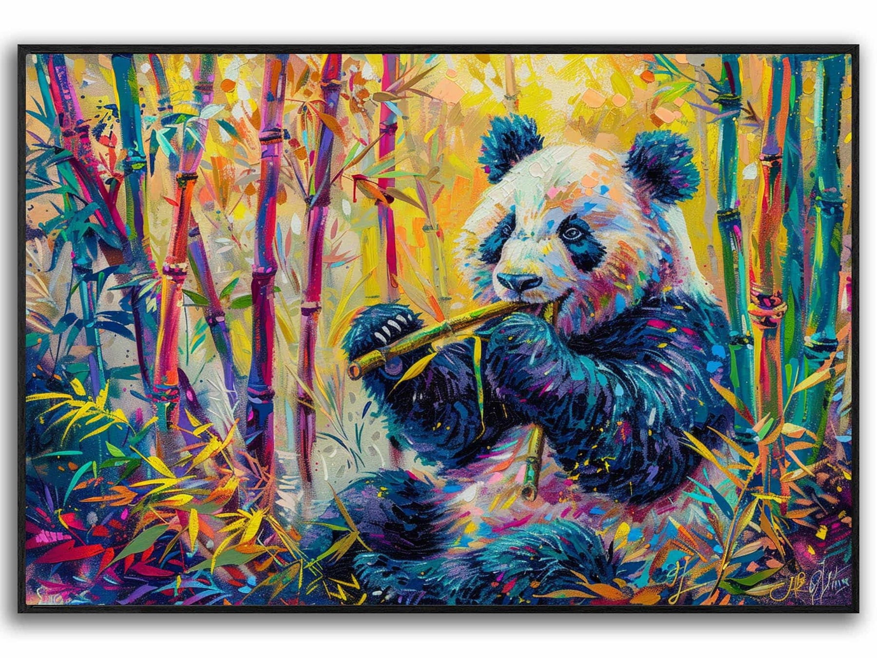 Panda Canvas Art