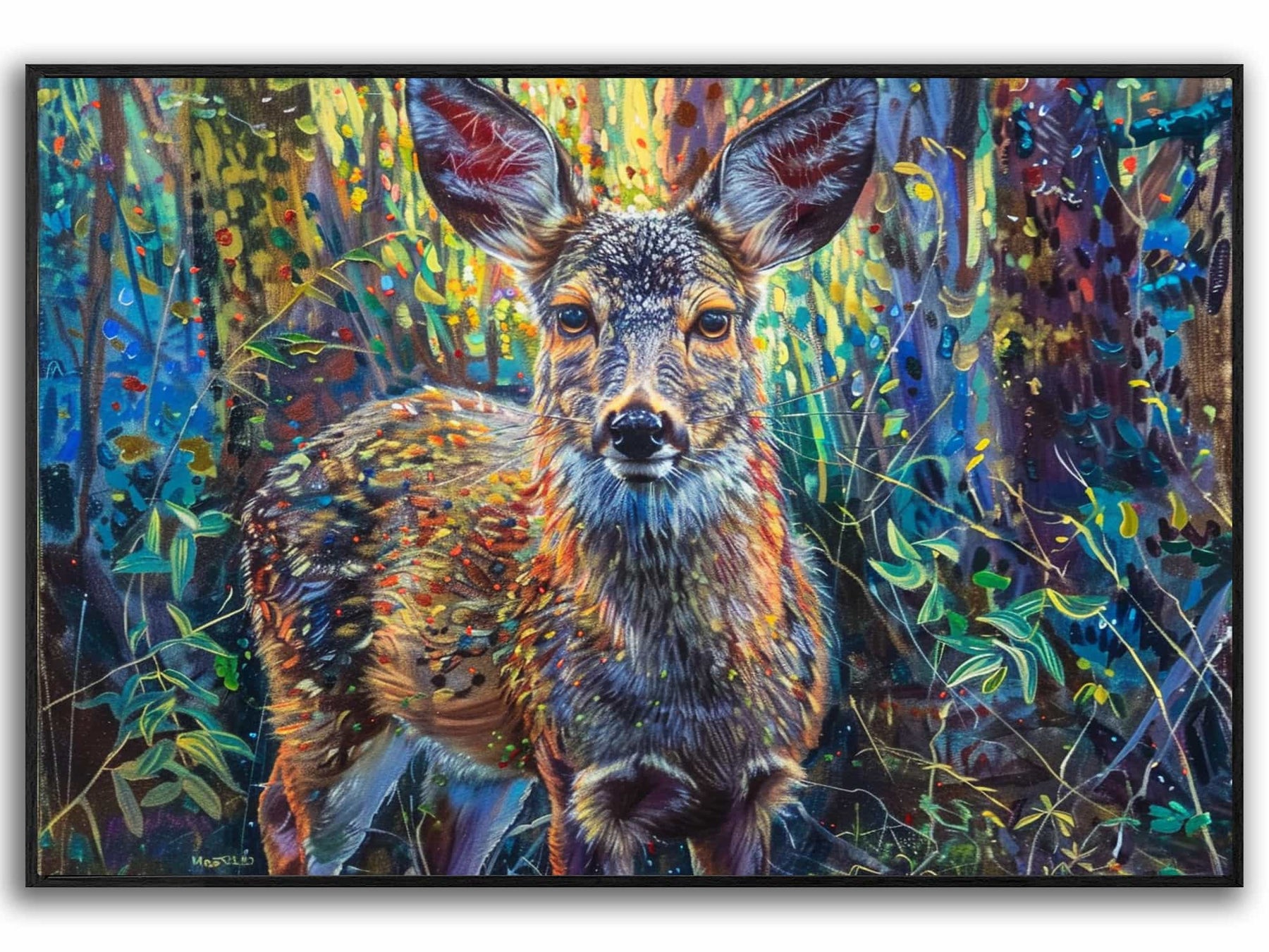 Deer Canvas Art