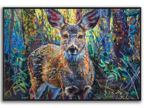 Deer Canvas Art