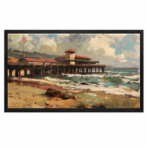 A View From Cannery Row Canvas Art