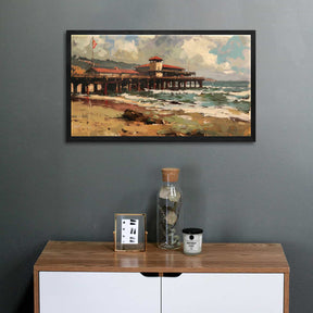 A View From Cannery Row Canvas Art