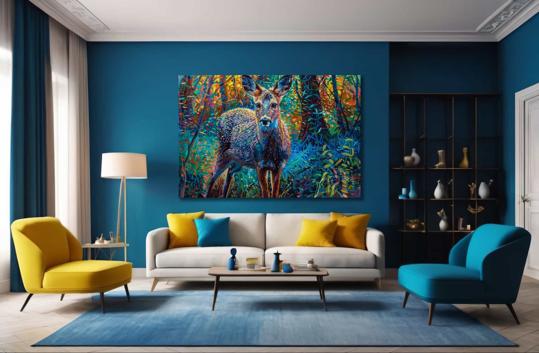 Deer Canvas Art