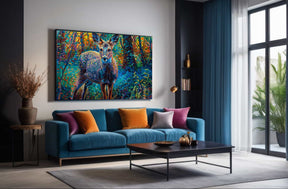 Deer Canvas Art