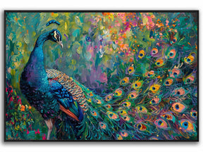 Peacock Canvas Art