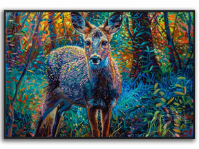 Deer Canvas Art