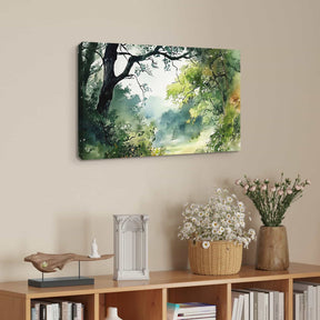 Wild forest Canvas Art