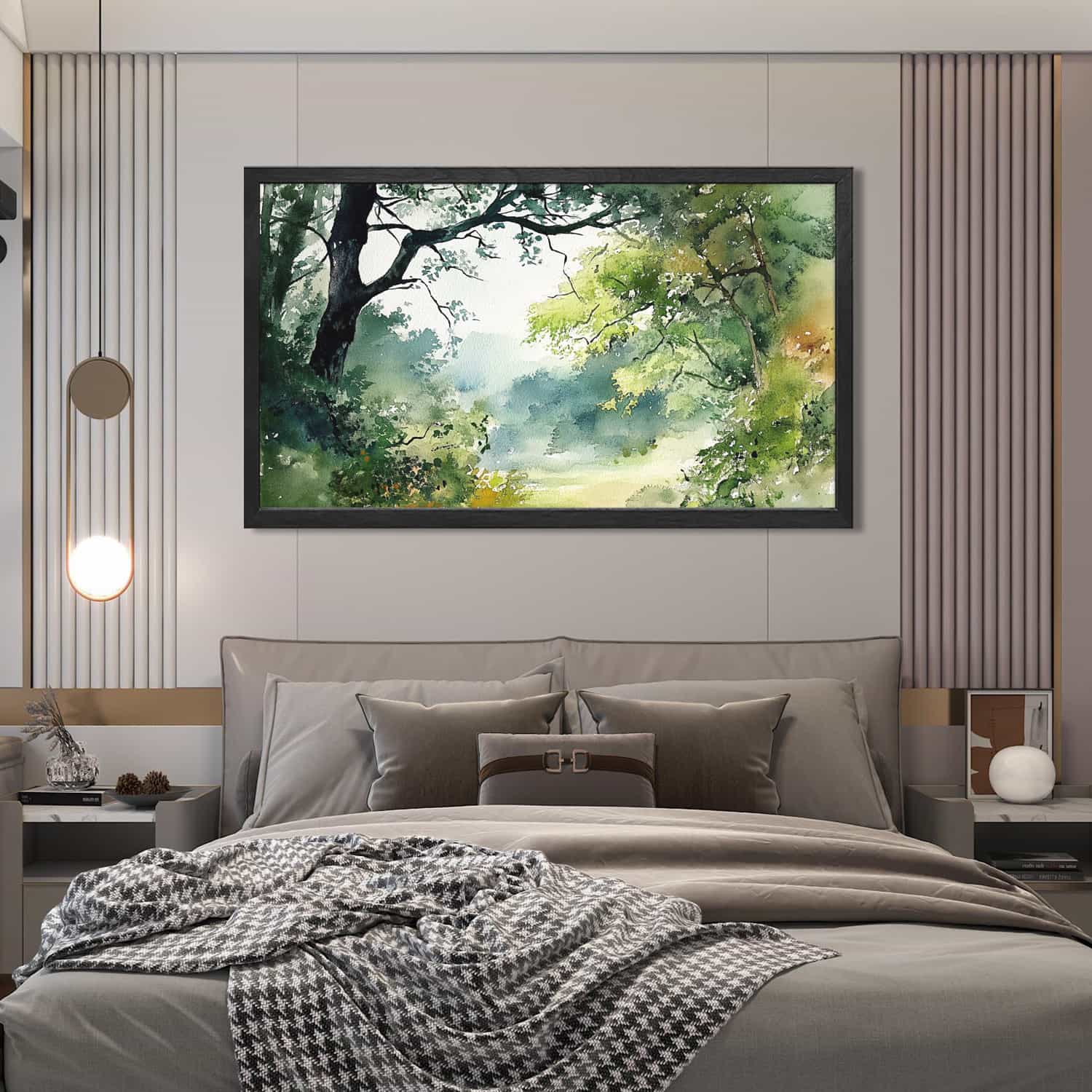 Wild forest Canvas Art