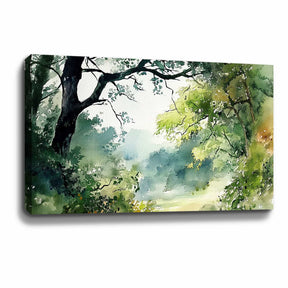 Wild forest Canvas Art