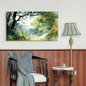 Wild forest Canvas Art