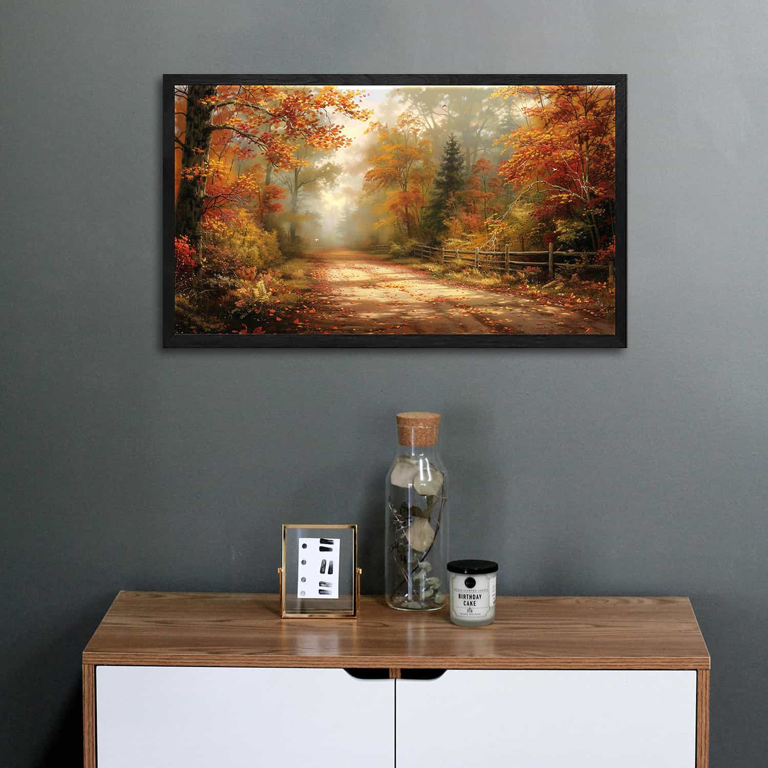 Lingering Dusk Canvas Art
