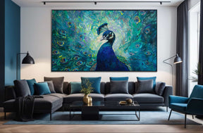 Peacock Canvas Art