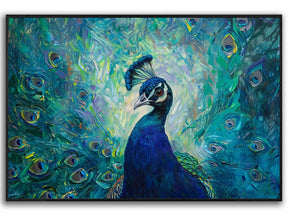 Peacock Canvas Art