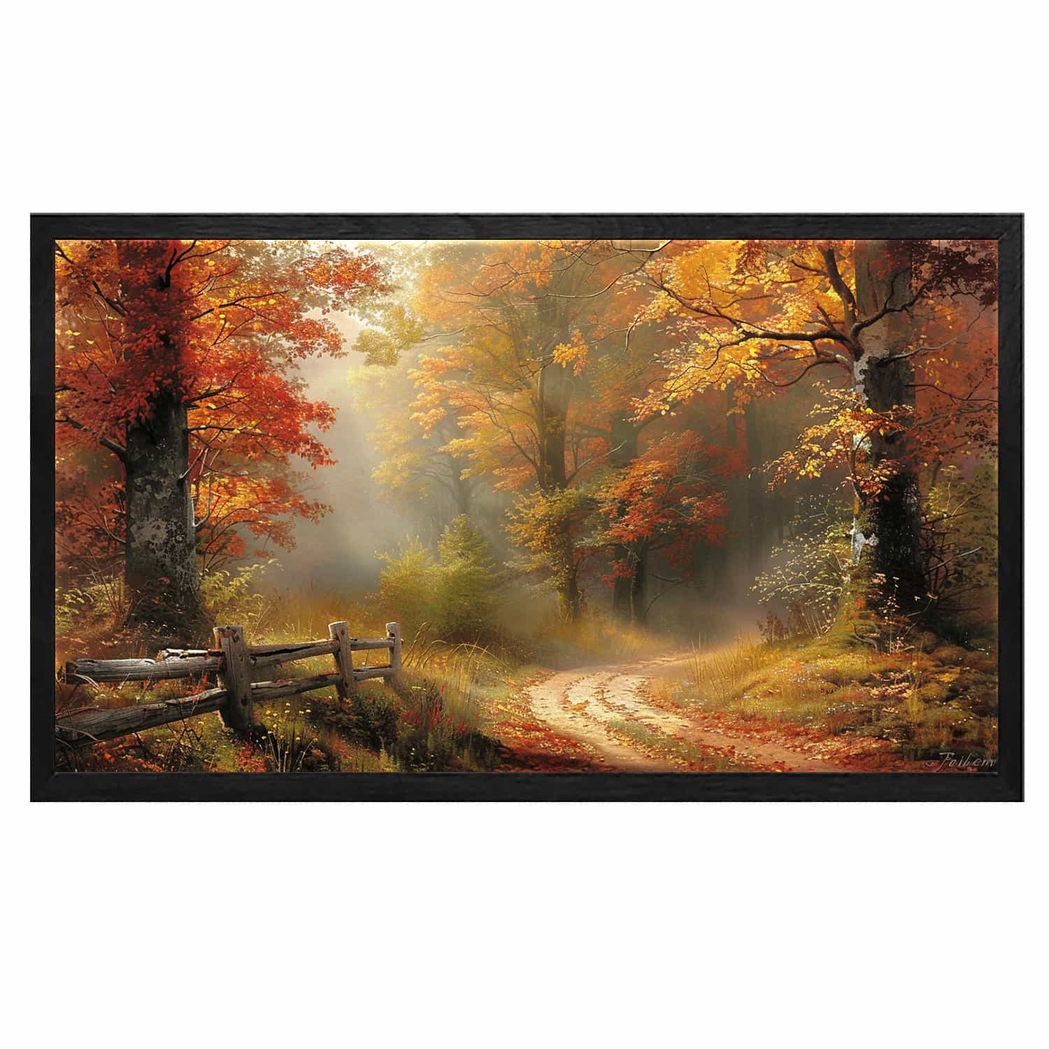Victorian Autumn Canvas Art