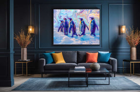 Penguin Canvas Art