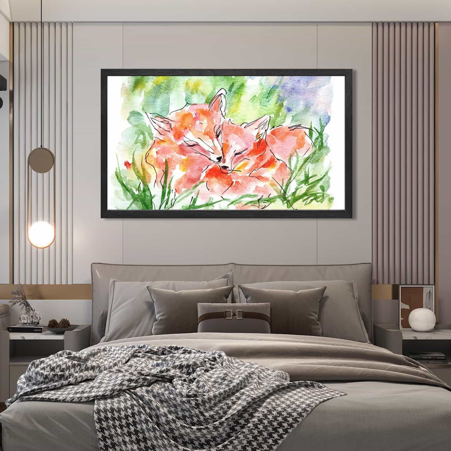 Red Fox Canvas Art