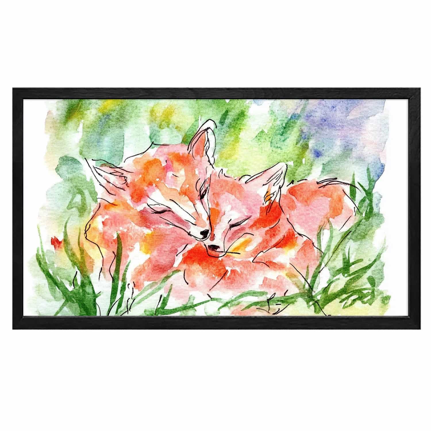 Red Fox Canvas Art