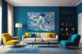 Penguin Canvas Art