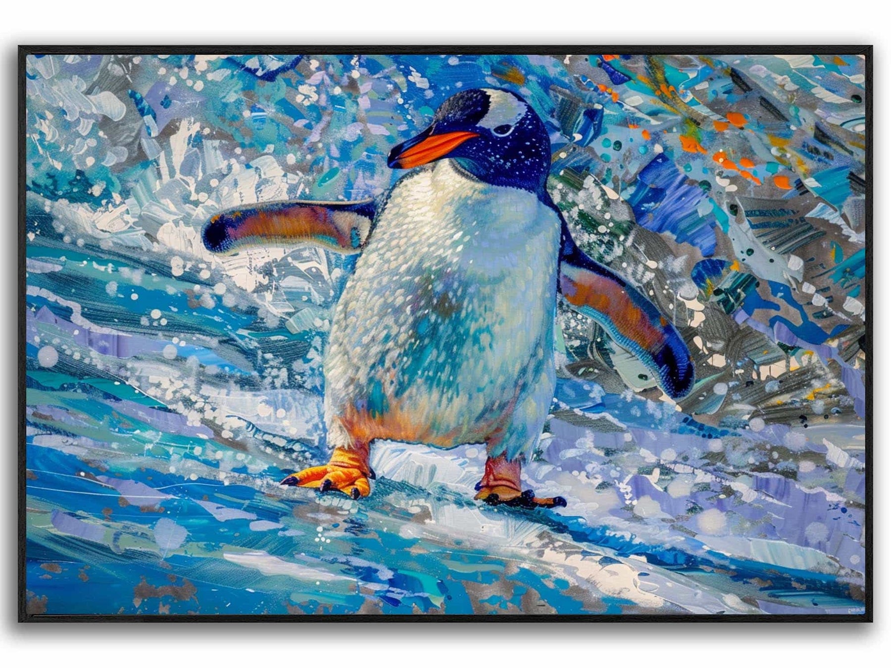 Penguin Canvas Art