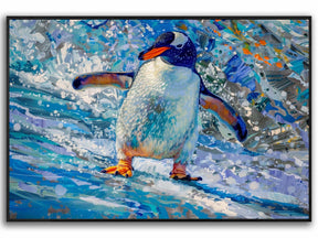 Penguin Canvas Art