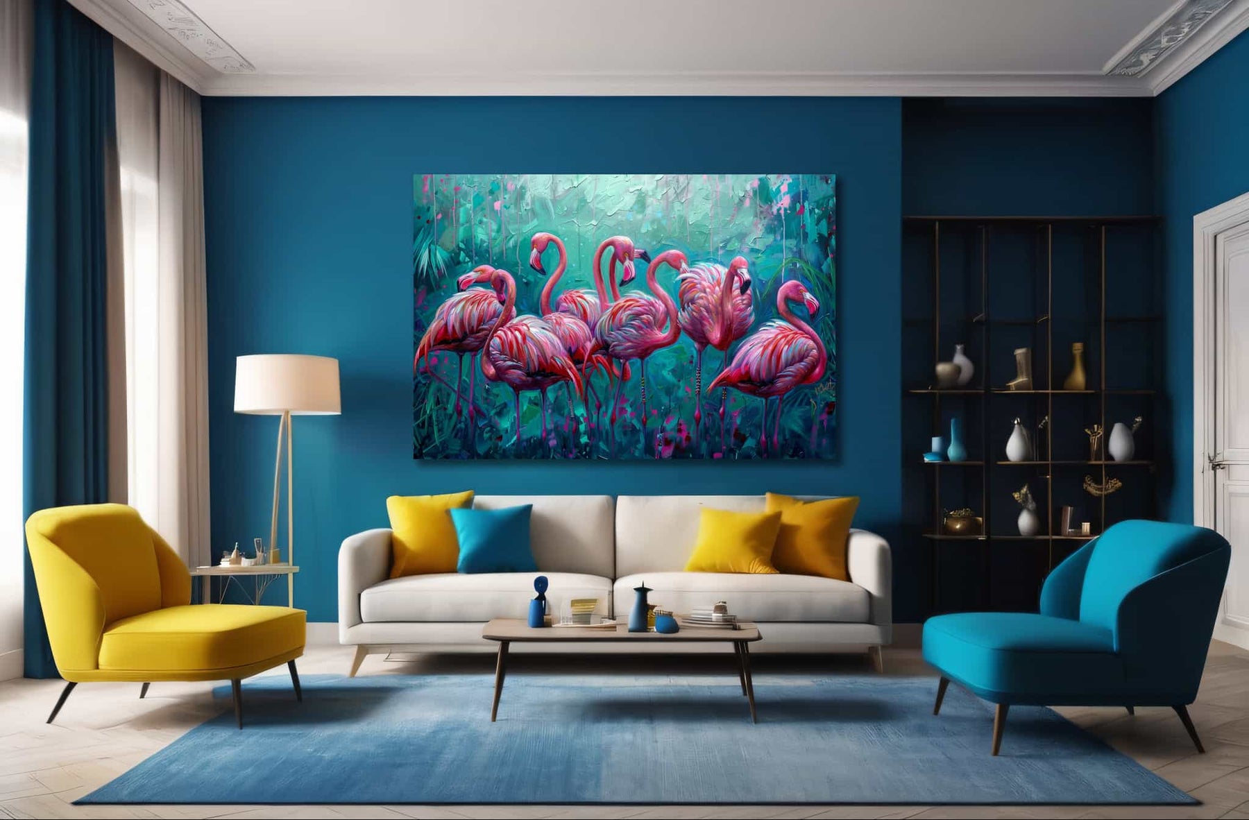 Flamingo Canvas Art