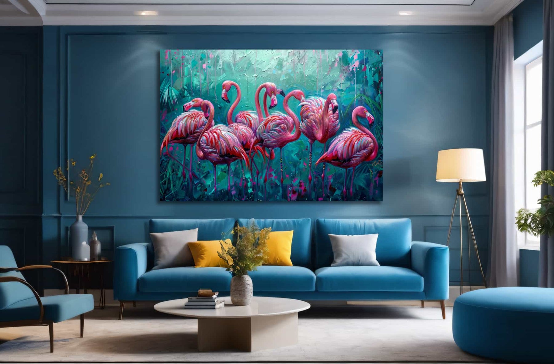 Flamingo Canvas Art