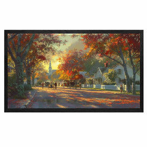 Autumn on Mackinac Island Canvas Art