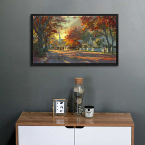 Autumn on Mackinac Island Canvas Art