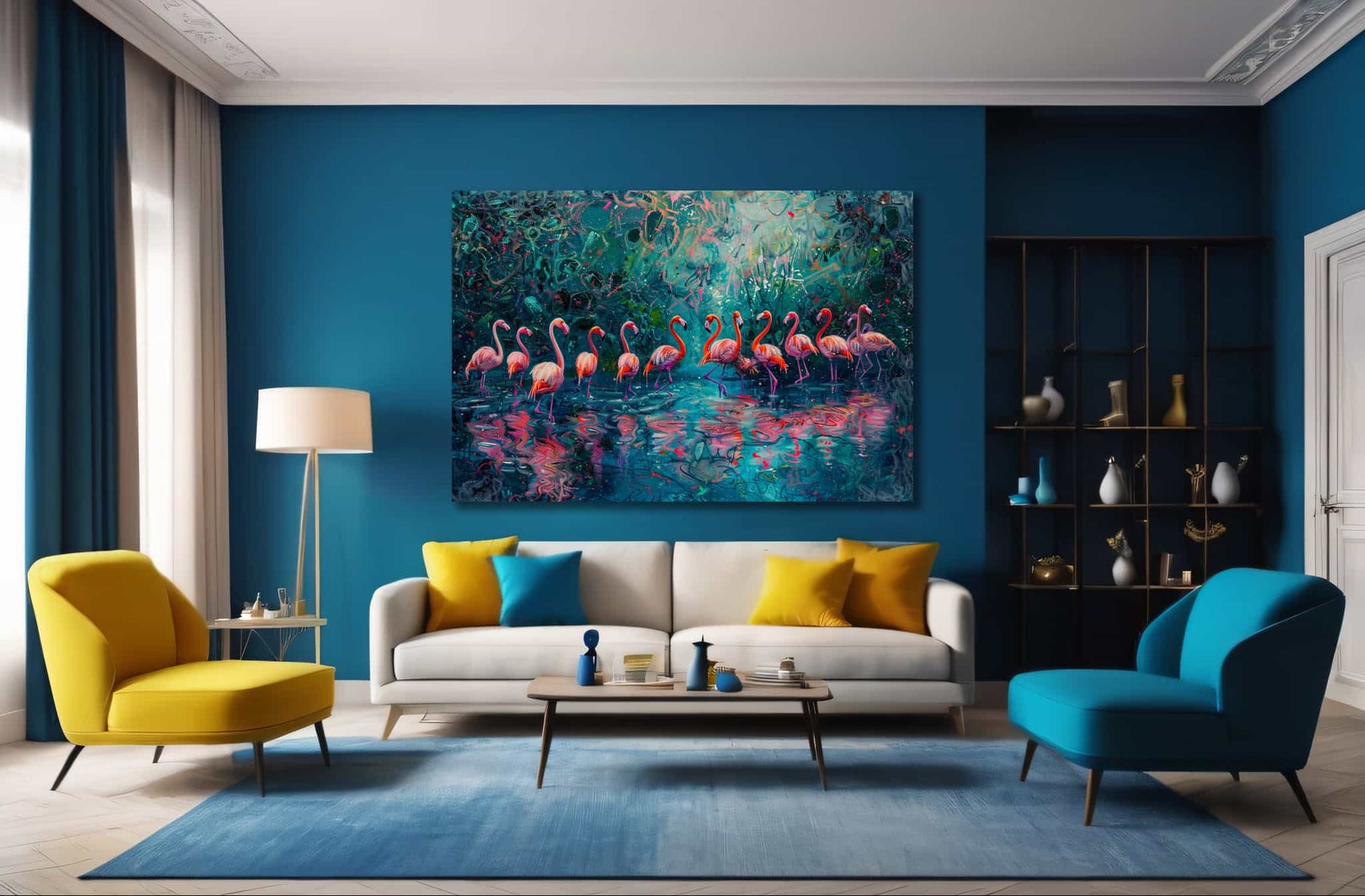 Flamingo Canvas Art