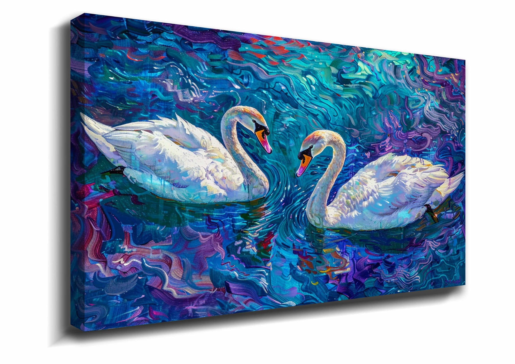 Swan Canvas Art