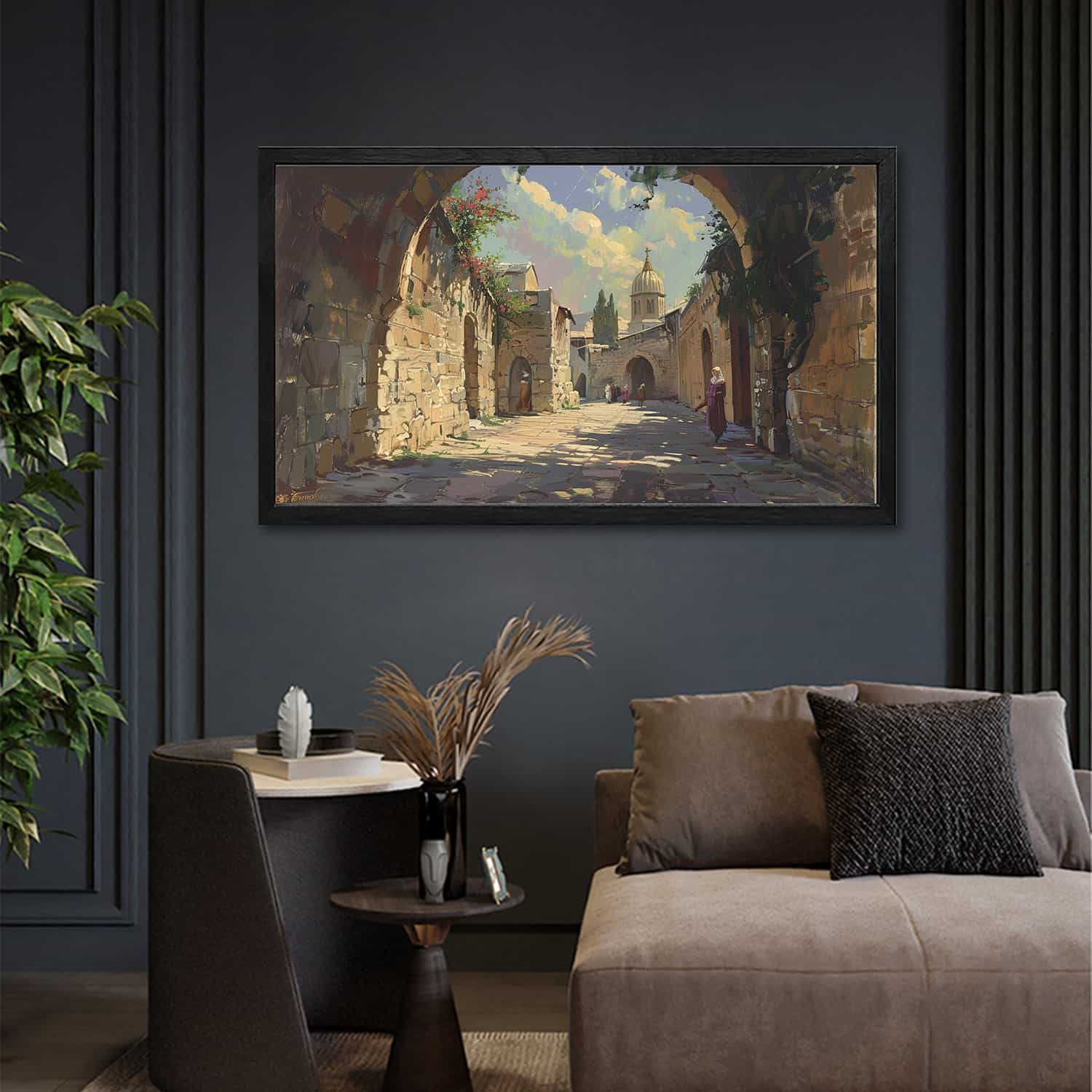 Jerusalem Canvas Art